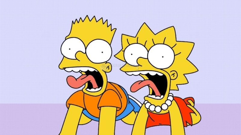 screenshot-Bart y Lisa asustados-1