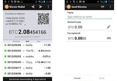 Bitcoin wallet screenshot обмен валют в банках костромы
