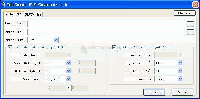 screenshot-Bitcomet FLV Converter-1