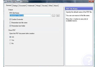 how to install bullzip pdf printer