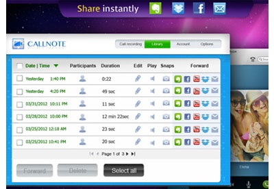 record skype video free callnote