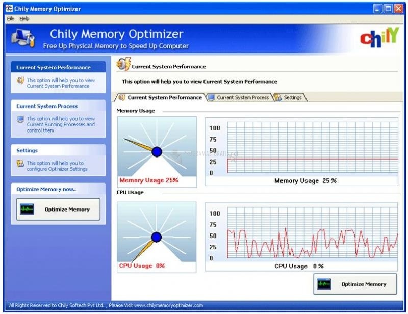 screenshot-Chily Memory Optimizer-1
