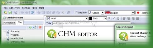 screenshot-CHM Editor-1