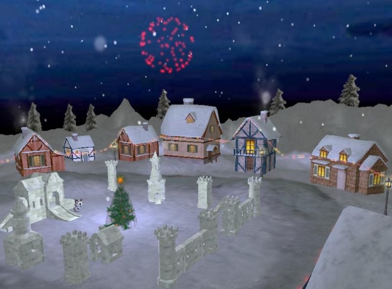 screenshot-Christmas Land 3D ScreenSaver-1