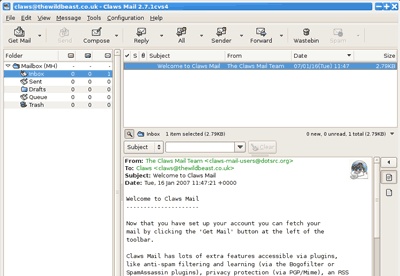 screenshot-Claws Mail-1