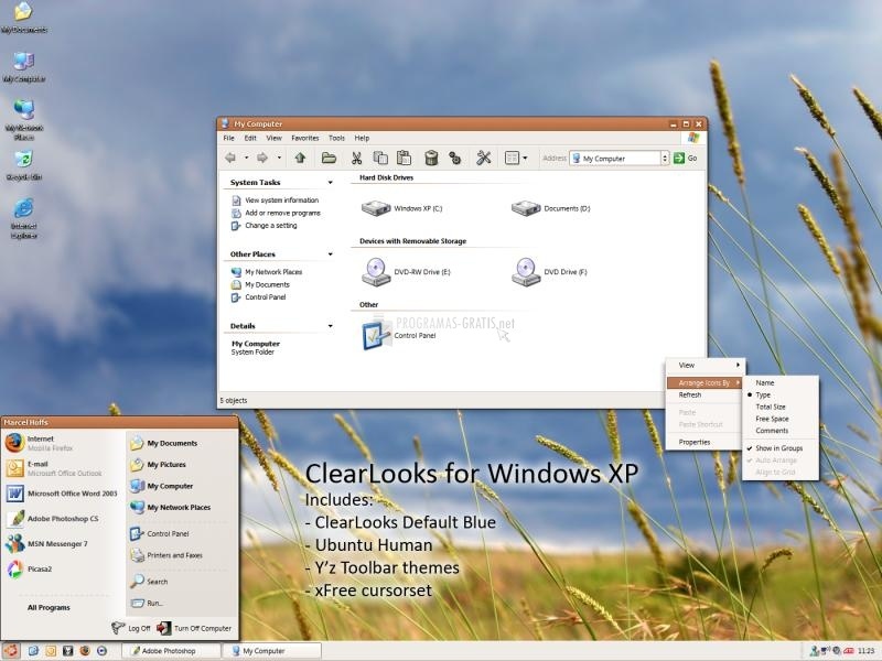 screenshot-ClearLooks for Windows XP-1