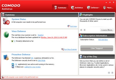 comodo antivirus free downloads