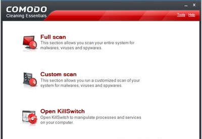 screenshot-Comodo Cleaning Essentials-1
