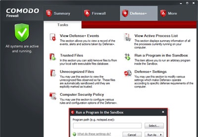 comodo firewall compatible antivirus