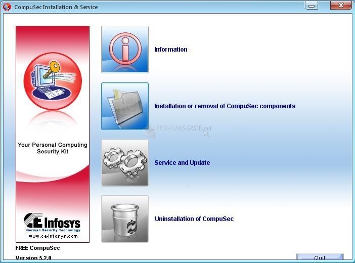 screenshot-Compusec Free-1