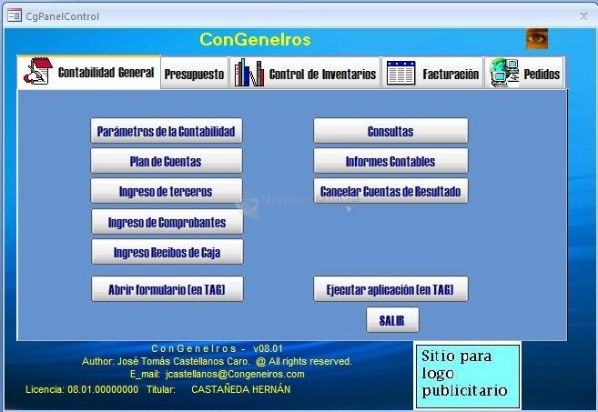 screenshot-ConGeneIros para Access 97-1
