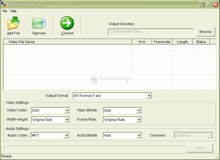 screenshot-Convert RM RMVB to AVI MPG DVD-1