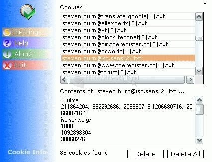 screenshot-Cookie Info-1