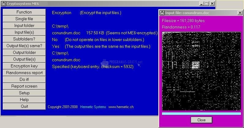 screenshot-Crypto System ME6-1