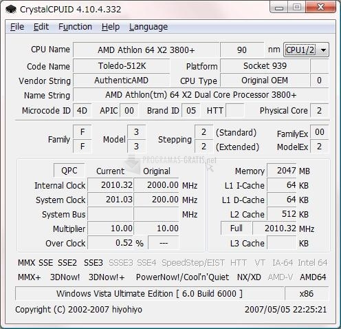 screenshot-Crystal CPUID-1