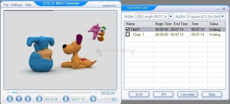 screenshot-Crystal DVD To MPEG Converter-1