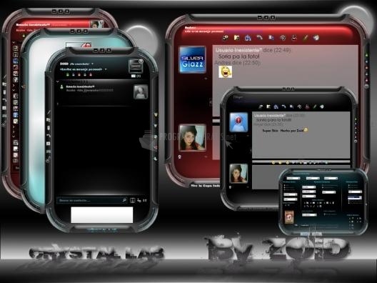 screenshot-Crystal Lab Skin for Windows Live Messenger-1