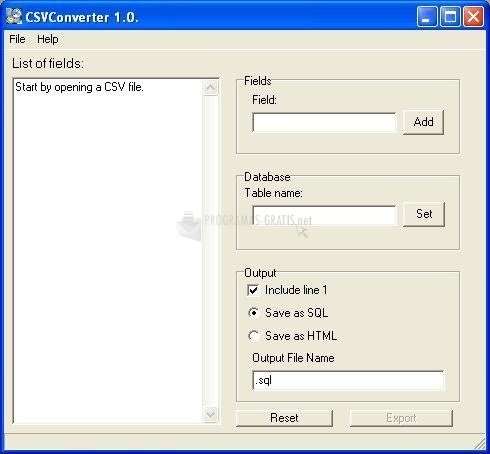 screenshot-CSV Converter-1