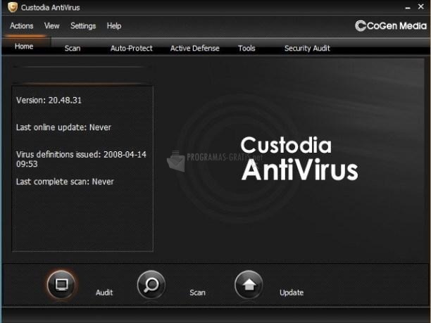 screenshot-Custodia Antivirus-1