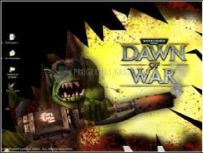 screenshot-Dawn of War: Ork Blast Screensaver.-1