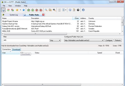 download dc++ hub software