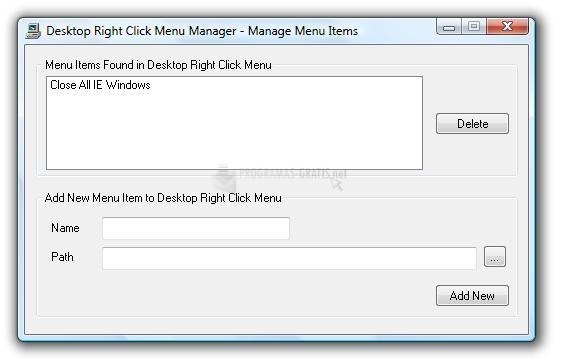 screenshot-Desktop Right Click Menu Manager-1