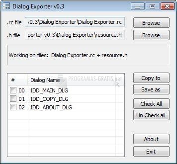 screenshot-Dialog Exporter-1