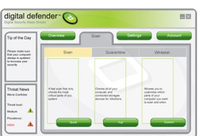screenshot-Digital Defender Antivirus Free-1