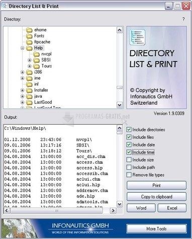 screenshot-Directory List-1