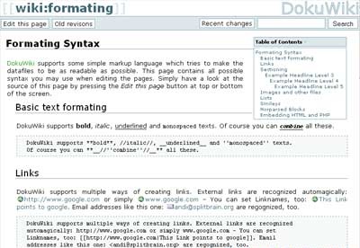 screenshot-DokuWiki-1