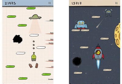 screenshot-Doodle Jump Free-1