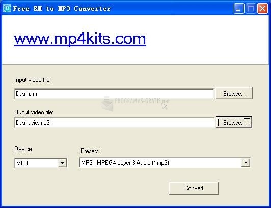 screenshot-Doremisoft RM to MP3 Converter-1