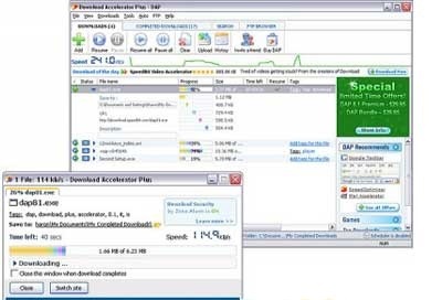 screenshot-Download Accelerator Plus-2