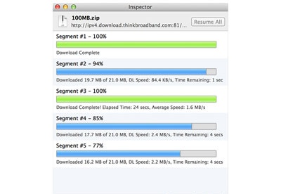 download shuttle sequentially