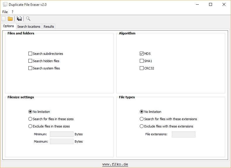 screenshot-Duplicate File Eraser-1