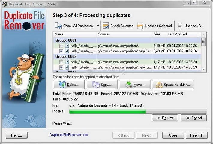 instal Find Any File FAF