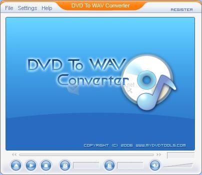 screenshot-DVD to WAV Converter-1