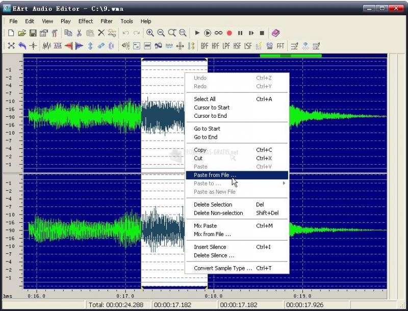 screenshot-EArt Audio Editor-1