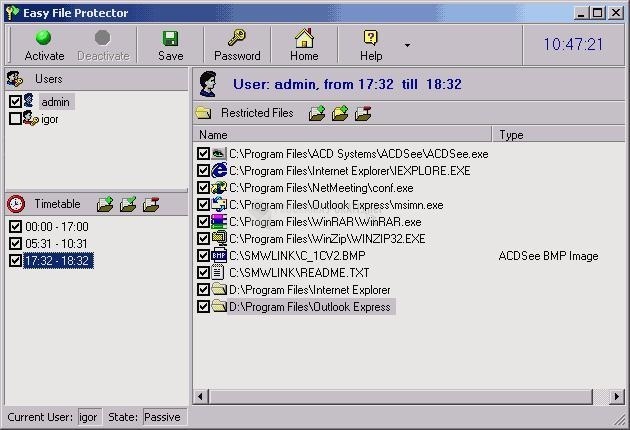 screenshot-Easy File and Folder Protector-1