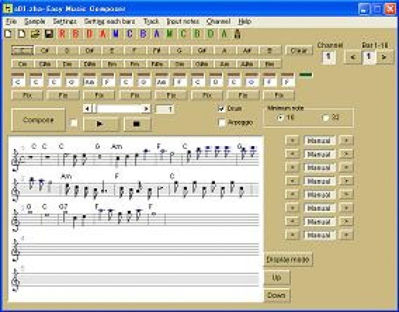 screenshot-Easy Music Composer-1