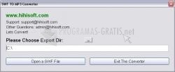 screenshot-Easy SWF to MP3-1