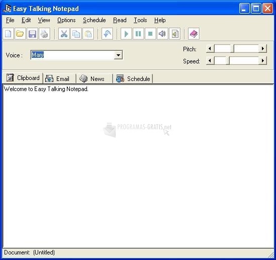 screenshot-Easy Talking Notepad-1