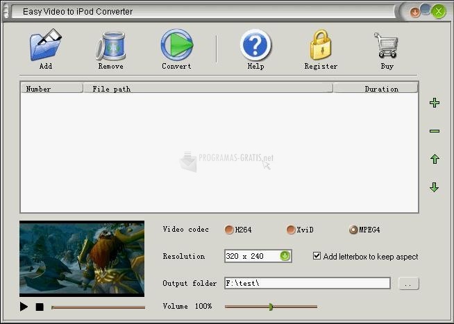 screenshot-Easy Video to iPod Converter-1