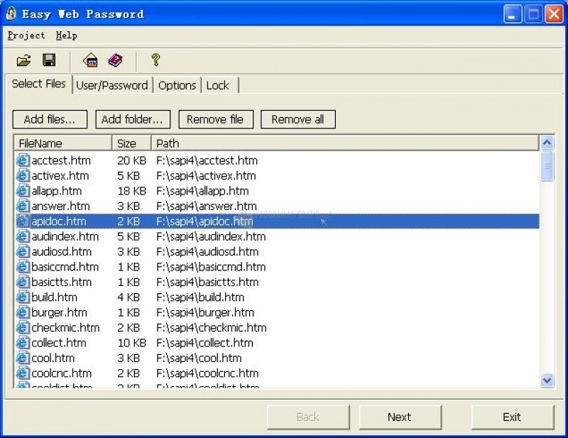 screenshot-Easy Web Password-1