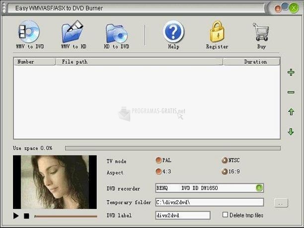 screenshot-Easy WMV/ASF/ASX to DVD Burner-1