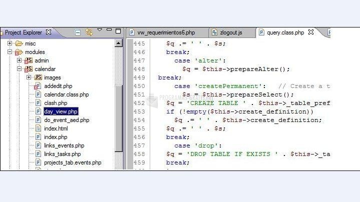 screenshot-Eclipse for PHP Developers-1
