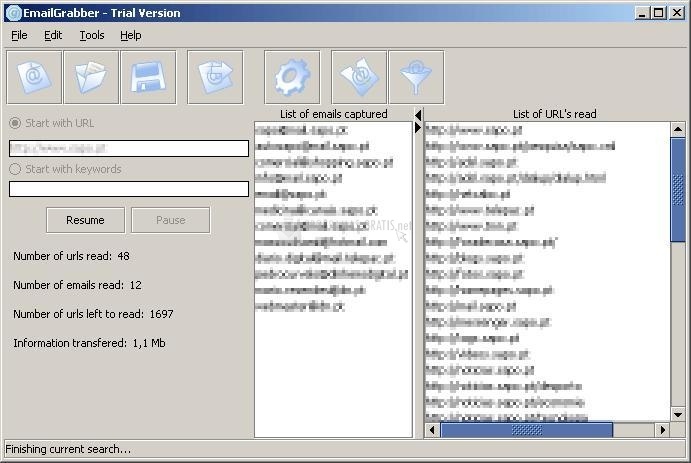 screenshot-Email Grabber-1