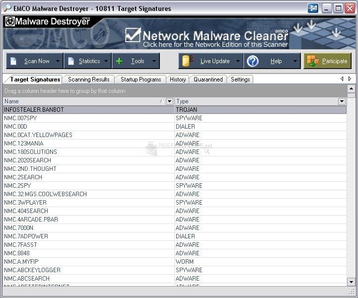 screenshot-EMCO Malware Destroyer-1