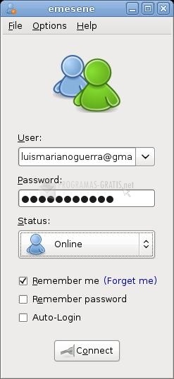 screenshot-Emesene Messenger Portable-1