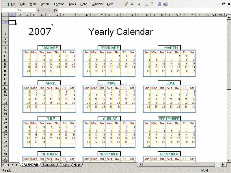 screenshot-Excel Calendar Creator-1